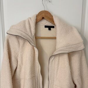 Banana Republic Women's Beige Teddy Jacket